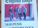 English Dogs Mad Punx & English Dogs Vinyl Record LP Punk Rock Album 1983