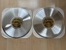 PLATINUM Trophy Record 12” PAIR Skratchy Seal Award DJ Qbert Ltd Ed SIGNED RARE
