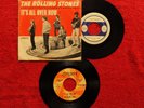 THE ROLLING STONES   IT'S ALL OVER NOW     1964 PROMO 45 & PICTURE SLEEVE