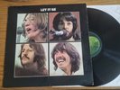 THE BEATLES - Let It Be 1970 LP PCS 7096 RED APPLE LOGO and GET BACK Book