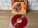 Metallica Jump In The Fire Red Vinyl 1983 CV 12 KUT 105 Plays EX