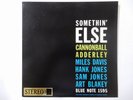 Cannonball Adderley Somethin' Else Blue Note BST 1595 Japan  VINYL LP