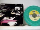 THE FLUID and NIRVANA 7 Inch 45 Molly's Lips Live 1991 Sub Pop Green   vinyl PS