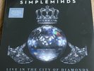 Simple Minds Live In The City Of Diamonds Double Glitter Vinyl Limited Edition
