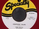 JESSE BELVIN: confusin' blues / baby, don't go SPECIALTY 7