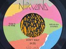 NIRVANA - Don't Wait / UNKNOWN RARE NEW WAVE SYNTH PUERTO RICO 45 PRIVATE