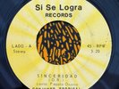 CONJUNTO TROPICAL - Sinceridad / RARE SALSA ROMANTICA PUERTO RICO 45 PRIVATE