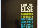 Julian Cannonball Adderley Somethin' Else w/ Miles Mono RVG Ear NY Blue Note LP