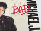 Michael Jackson signed autographed BAD LP