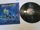 Megadeth Rust In Peace Vinyl Lp Record Exc Capitol Some Top Corner Wear