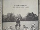 George Harrison All Things Must Pass 3 LP box Set Apple  W/poster VG/EX STCH-639