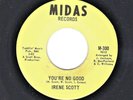 SWEET SOUL/NORTHERN SOUL 45  Irene Scott  Midas  300
