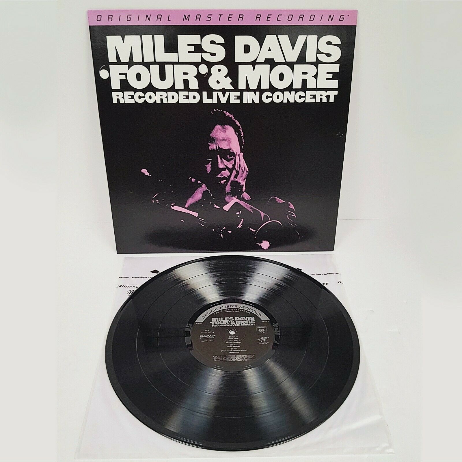 Miles Davis ?– Four & More– Original Master Recording (MoFi) Audiophile - OOP
