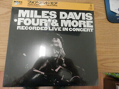 Miles Davis Four And More Promo Japan Import LP Still Sealed  25th Anniversary