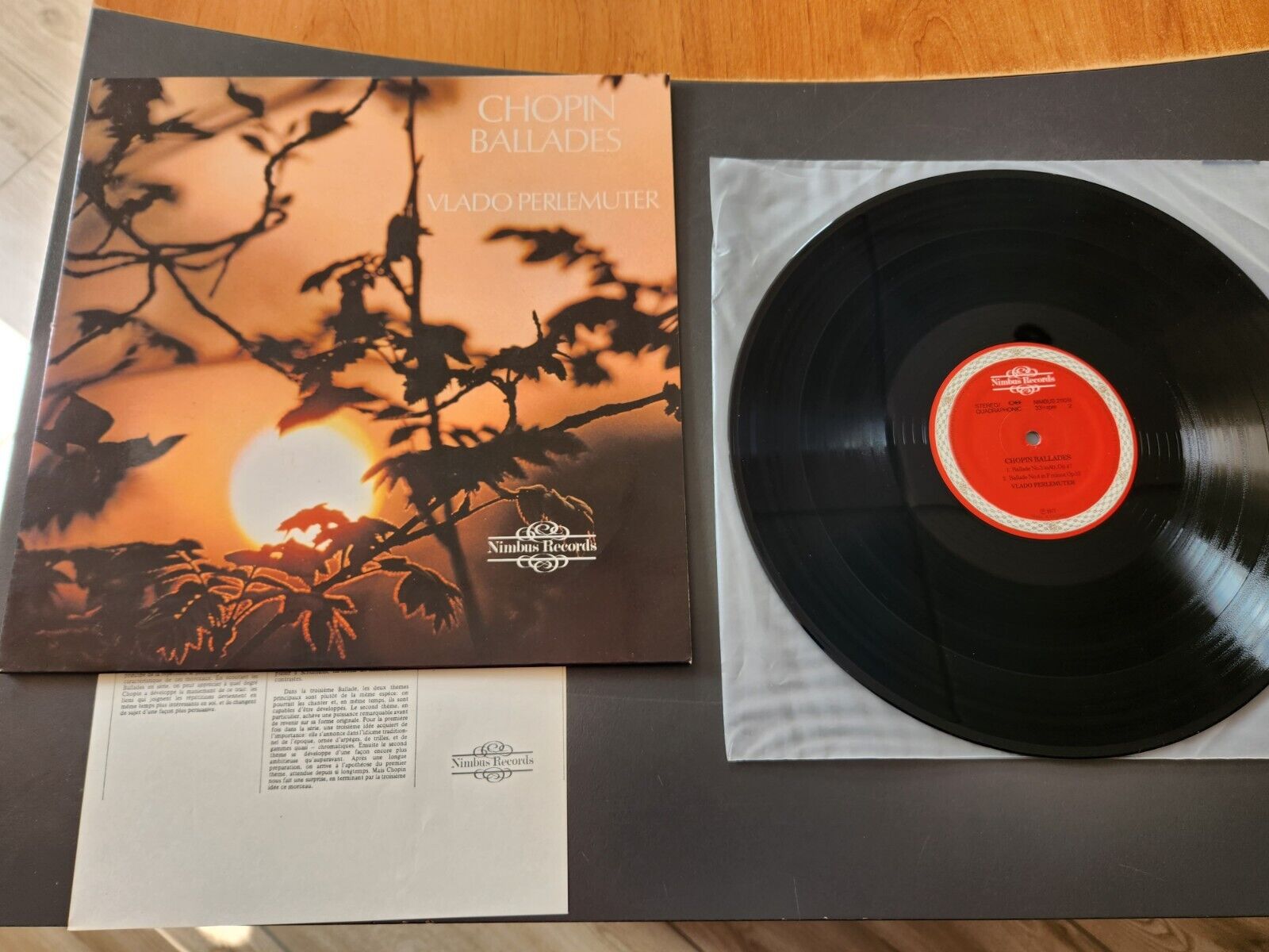 Pic 1 3 LP / CHOPIN - VLADO PERLEMUTER - NIMBUS RECORDS