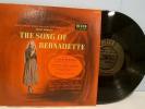 SONG OF BERNADETTE 52 Decca 10 LP Alfred 