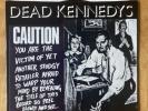 Dead Kennedys 1981 Too Drunk Unpeeled Sticker First 