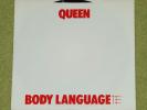 QUEEN Body Language - RARE 1982 USA 7 VINYL + 