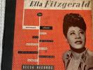Ella Fitzgerald 78 RPM   4 LP Souvenir Album DECCA 10    