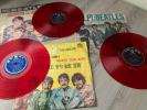 Rare Beatles Taiwan pressings red vinyl. Sgt 
