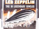 LED ZEPPELIN THE 10 LEGENDARY SINGLES 7 Vinyl Box 