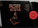THE BYRDS 1966 COUNTRY ROCK LP FIFTH DIMENSION 