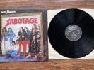 Black Sabbath Sabbath Sabotage LP original Vinyl 