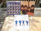 3 Beatles LP`s Hard Days Night Beatles 