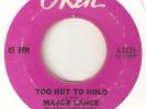 MAJOR LANCE Too Hot To Hold OKEH 