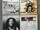 vinyl albums x4 Bob Marley Burnin Chances 
