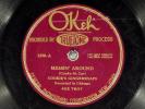 78 RPM - Cookies Gingersnaps (Freddie Keppard)/R.
