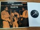 Dizzy Gillespie w/ Sonny Rollins and autographed 