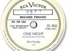 Super Rare 1958 ELVIS PRESLEY Promo 78 RPM Record. 