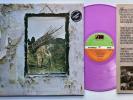 Led Zeppelin 4 IV 1978 Lilac vinyl press SUPERB 