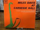 MILES DAVIS AT CARNEGIE HALL (LP) COLUMBIA 